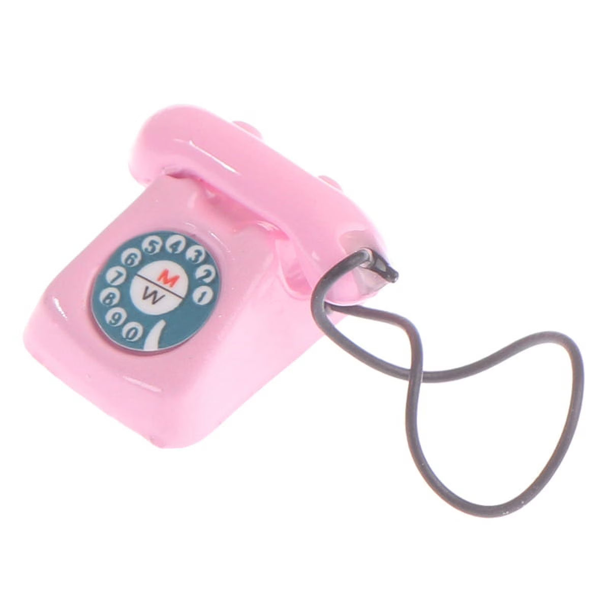 Retro Dollhouse Miniature Telephone Kids Toys G190