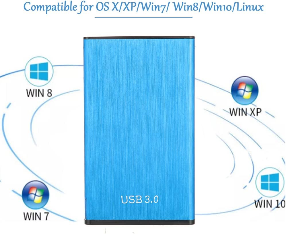 USB3.0 2.5inch 1TB Portable External Hard Drive, Pack of 2 G404310