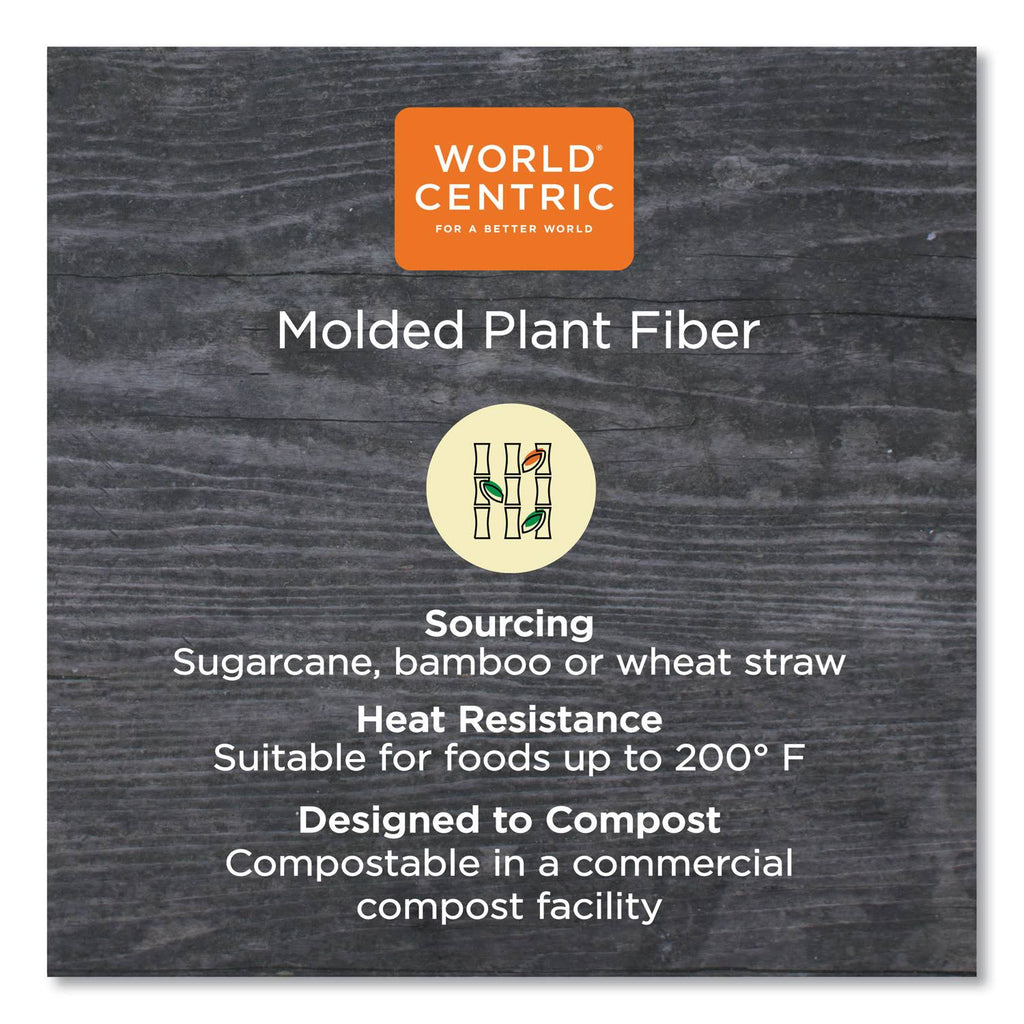 Fiber Trays, Pla Lined, Natural, 500/Carton N48993