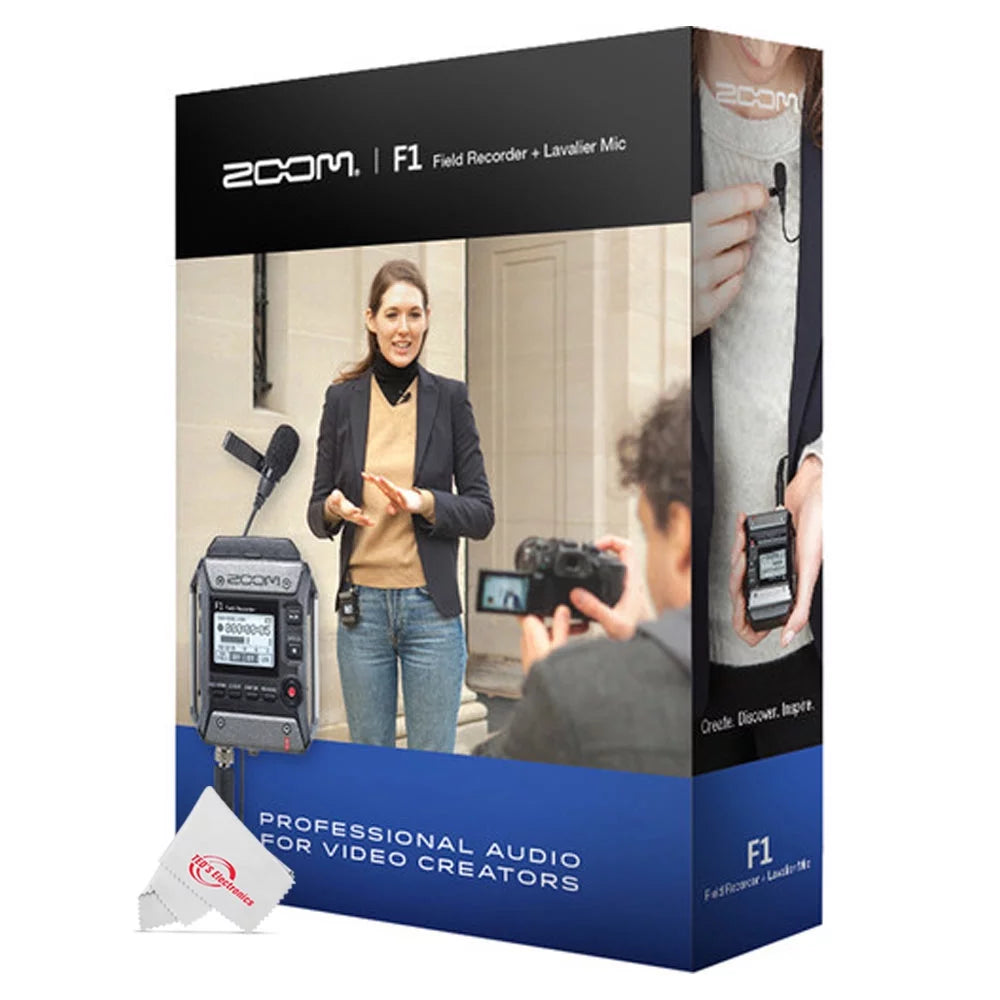 2-Input 2-Track Portable Digital Multitrack Field Recorder + Lavalier Microphone G67134
