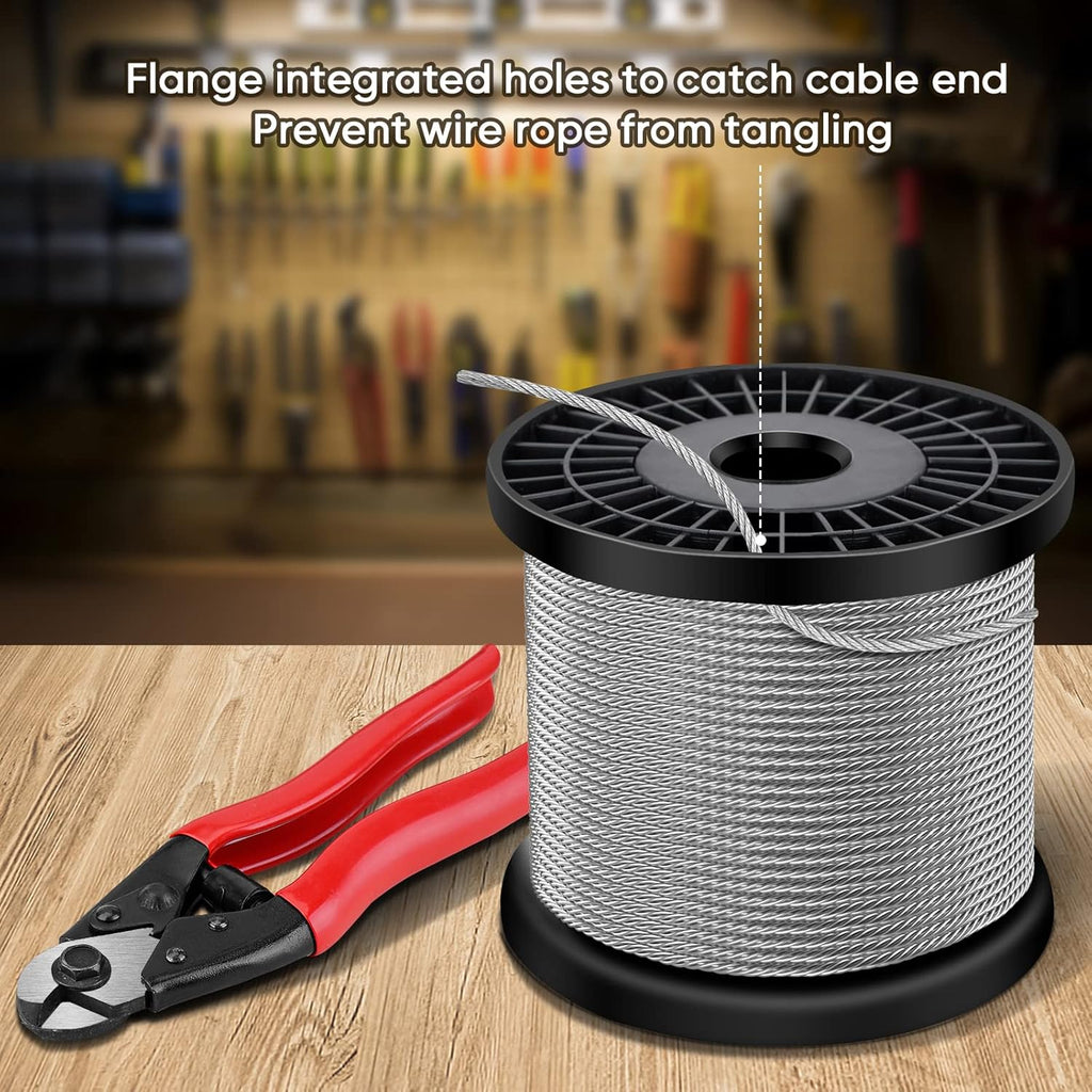 1/8 300ft Stainless Steel Wire Rope Aircraft Cable H50250