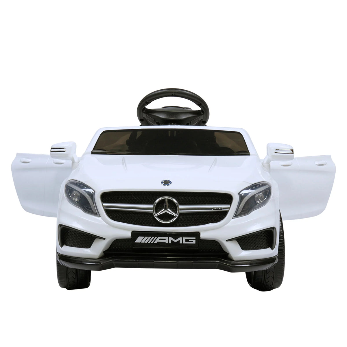 6V Battery 4-Wheel Electric Ride On Truck Car with Remote Control, White C95971