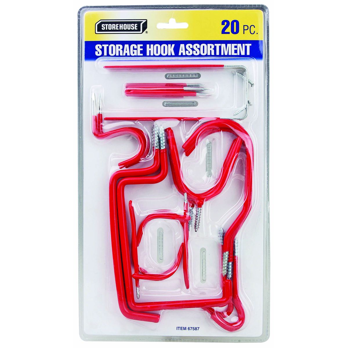 20 Piece Storage Hook Set M670