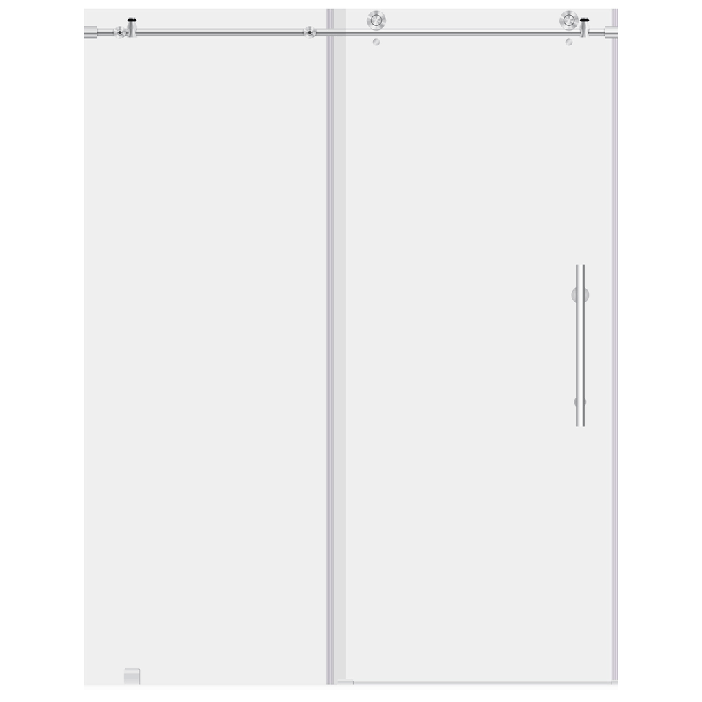 Frameless Sliding Shower Door Chrome S78361