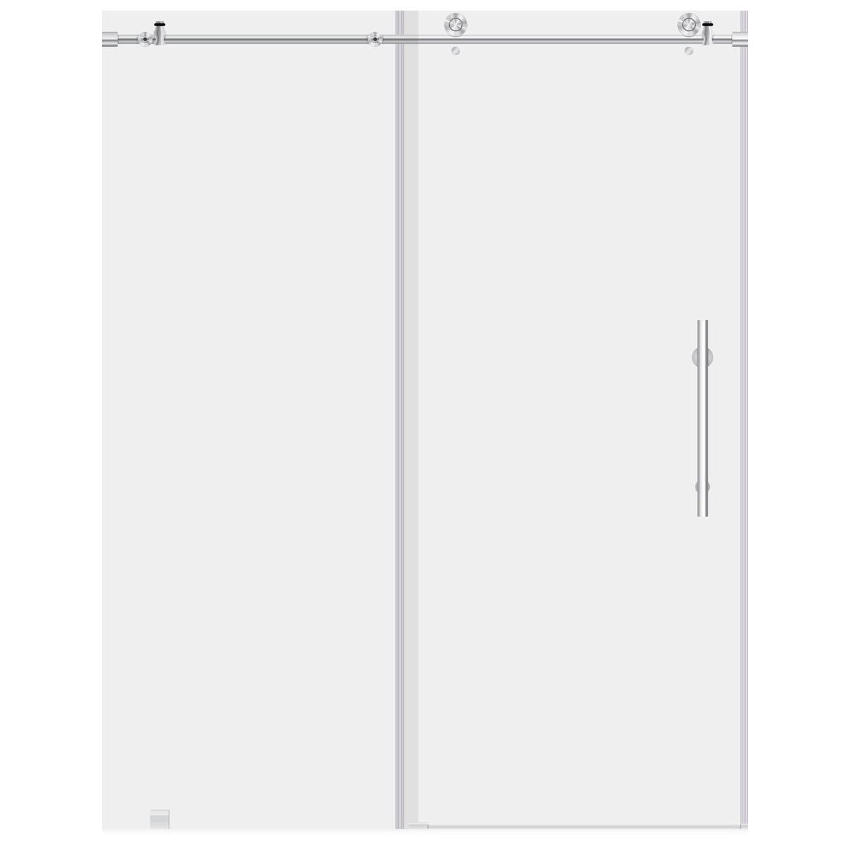 Frameless Sliding Shower Door Chrome S78361