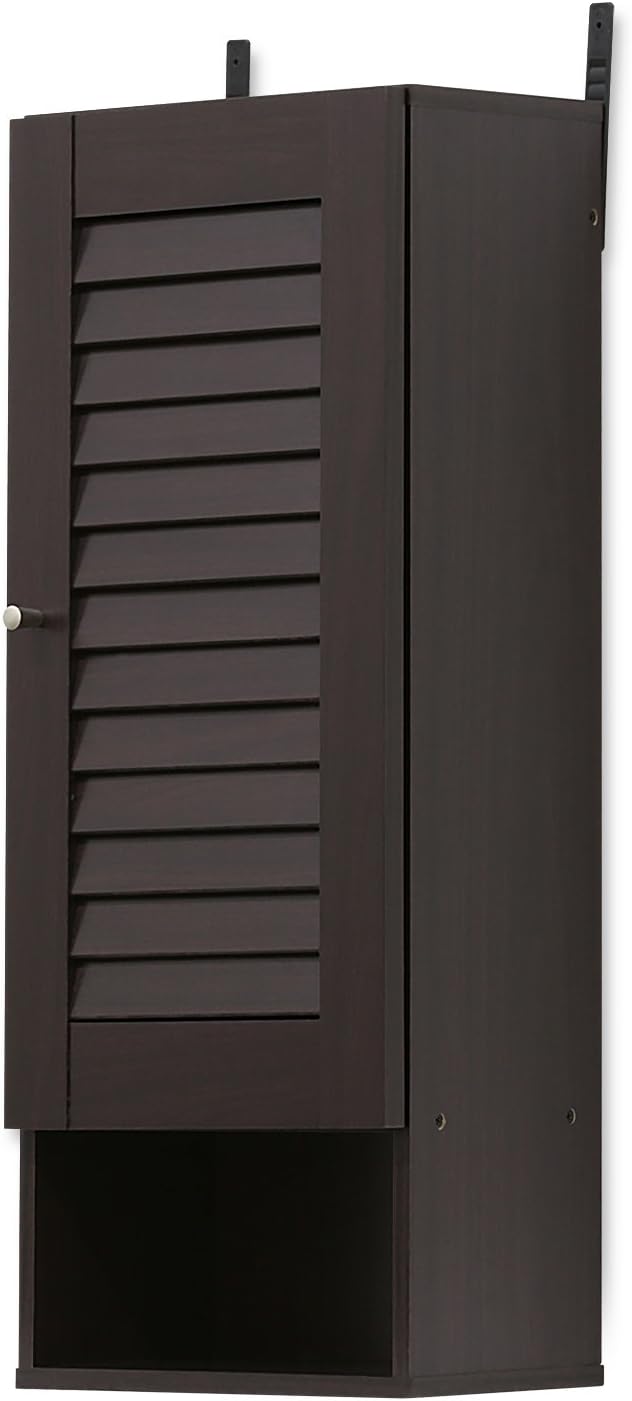 Espresso Double Door Wall Cabinet V4430