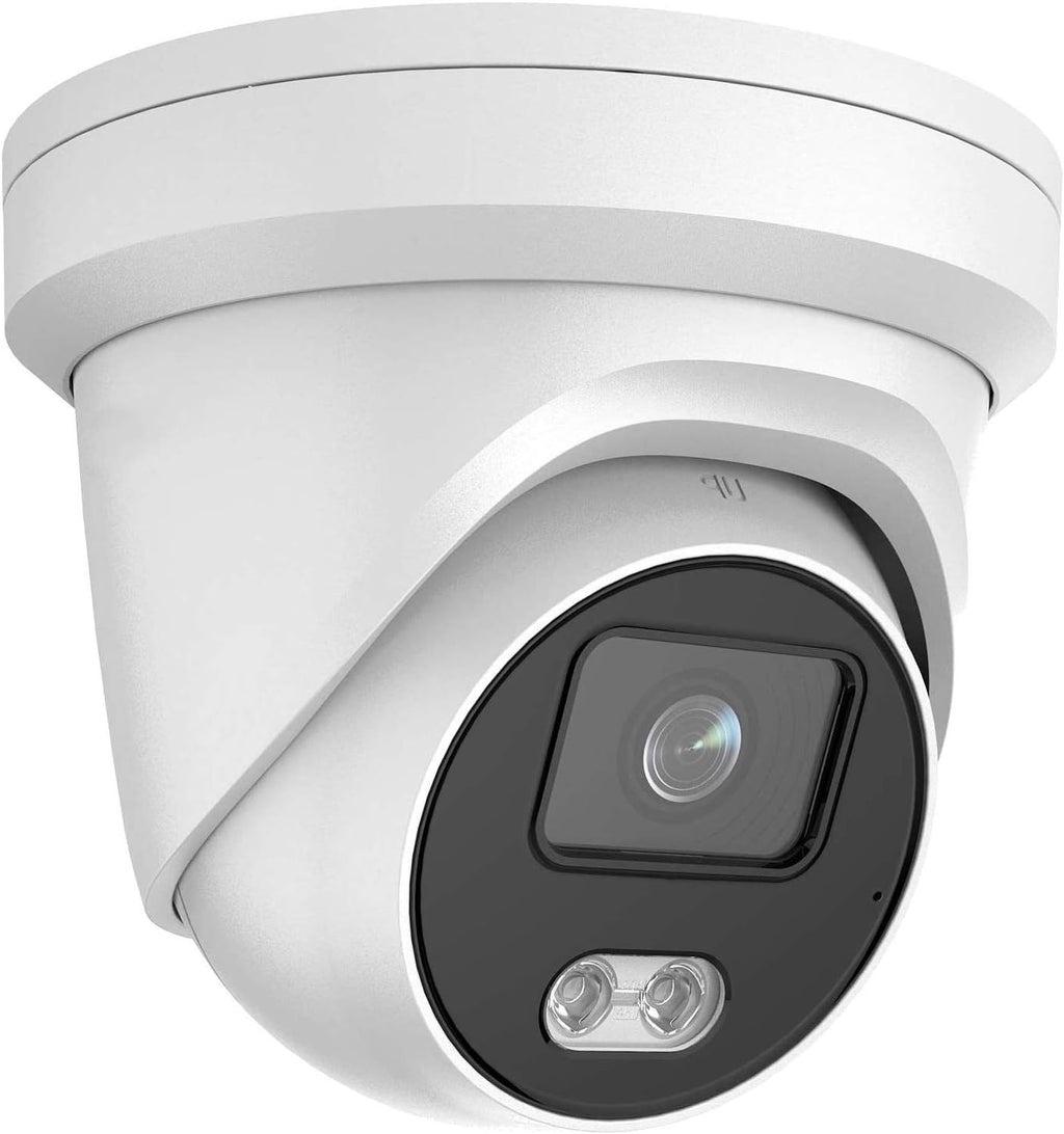 4MP PoE Outdoor Turret IP Camera with Night Vision, Waterproof, Micro SD Storage M358722