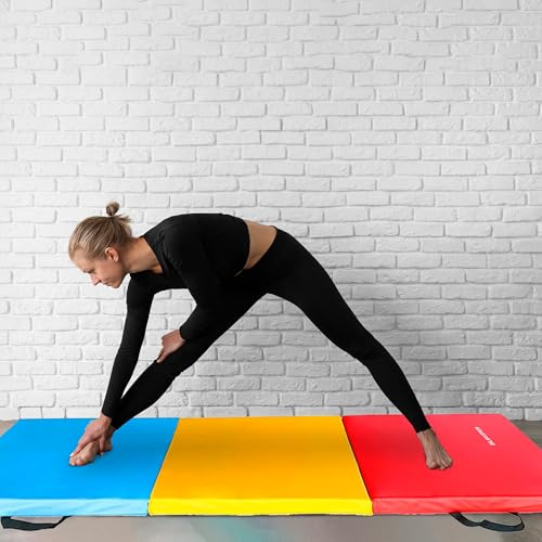 Blue Folding Gymnastics Mat A406793