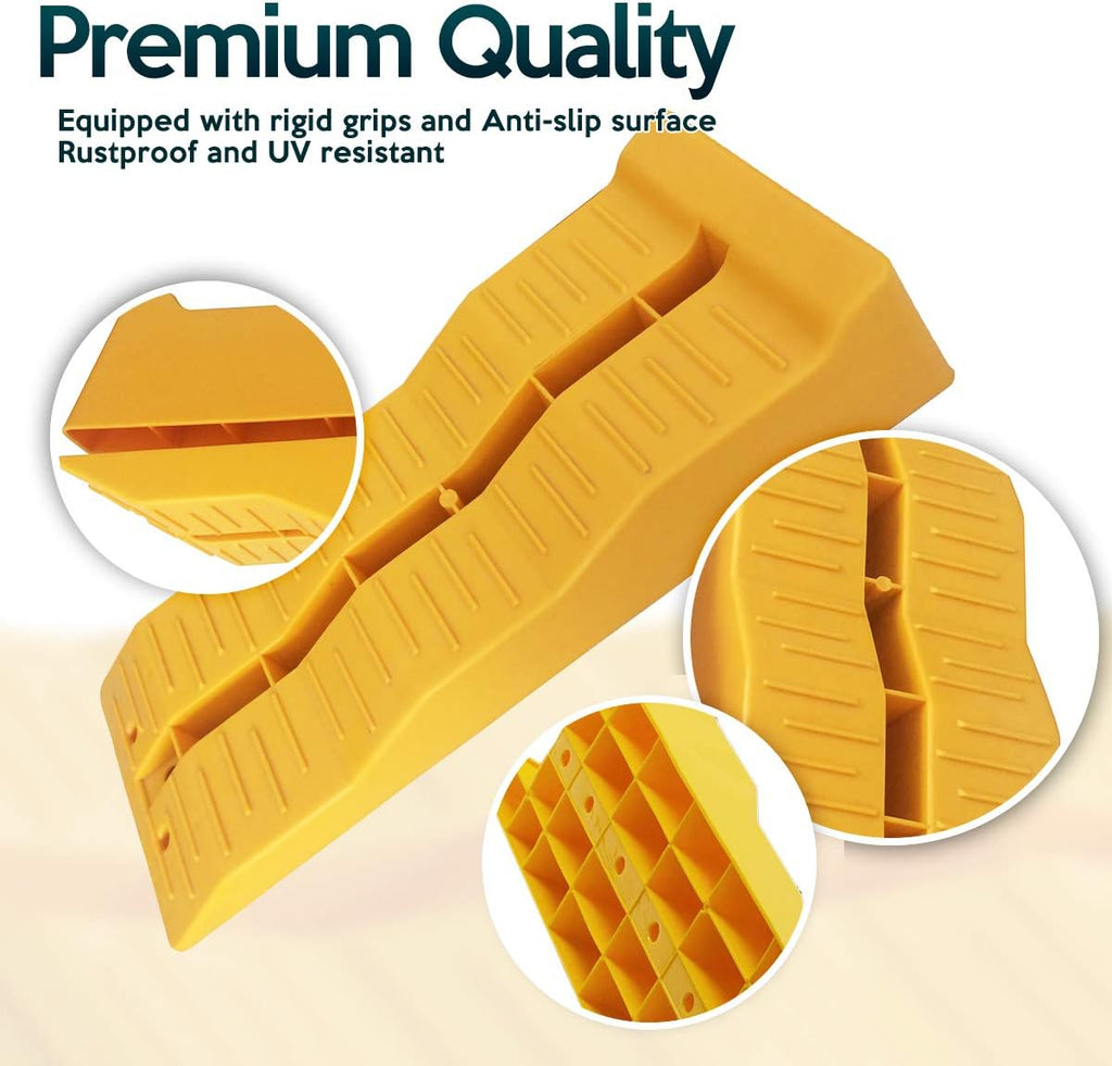 Set of 2 Automotive Leveling Ramps F923075