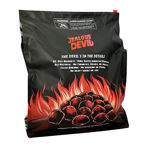 All Natural Hardwood Charcoal Briquets, 10 Pound 4 Pack V77829