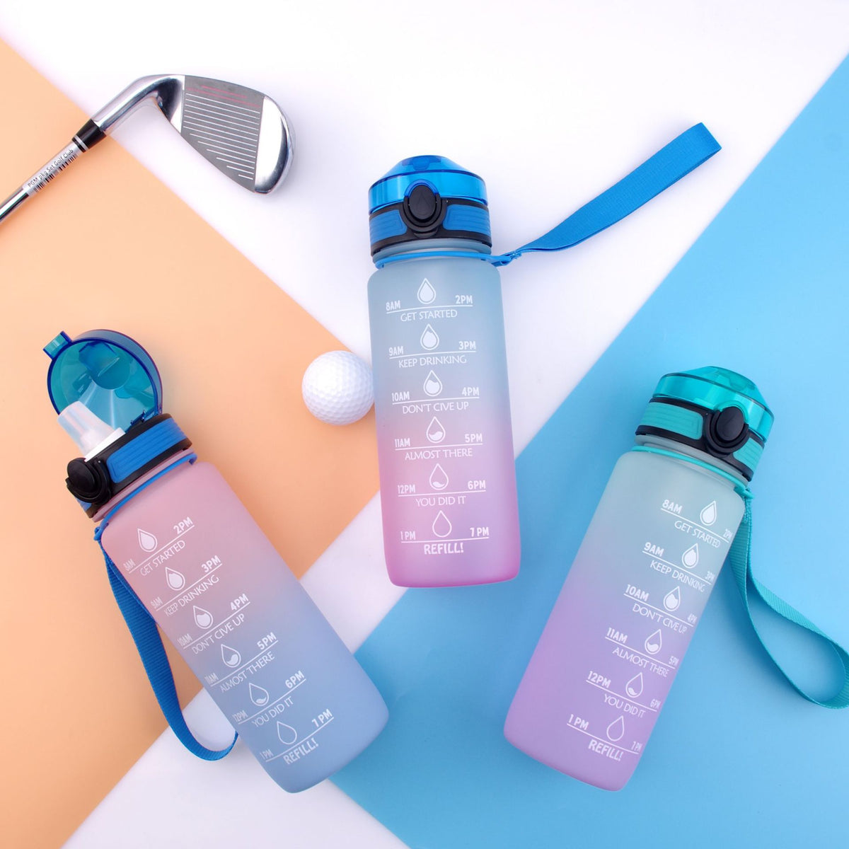 27 oz Tritan Water Bottle with Carry Strap J823091