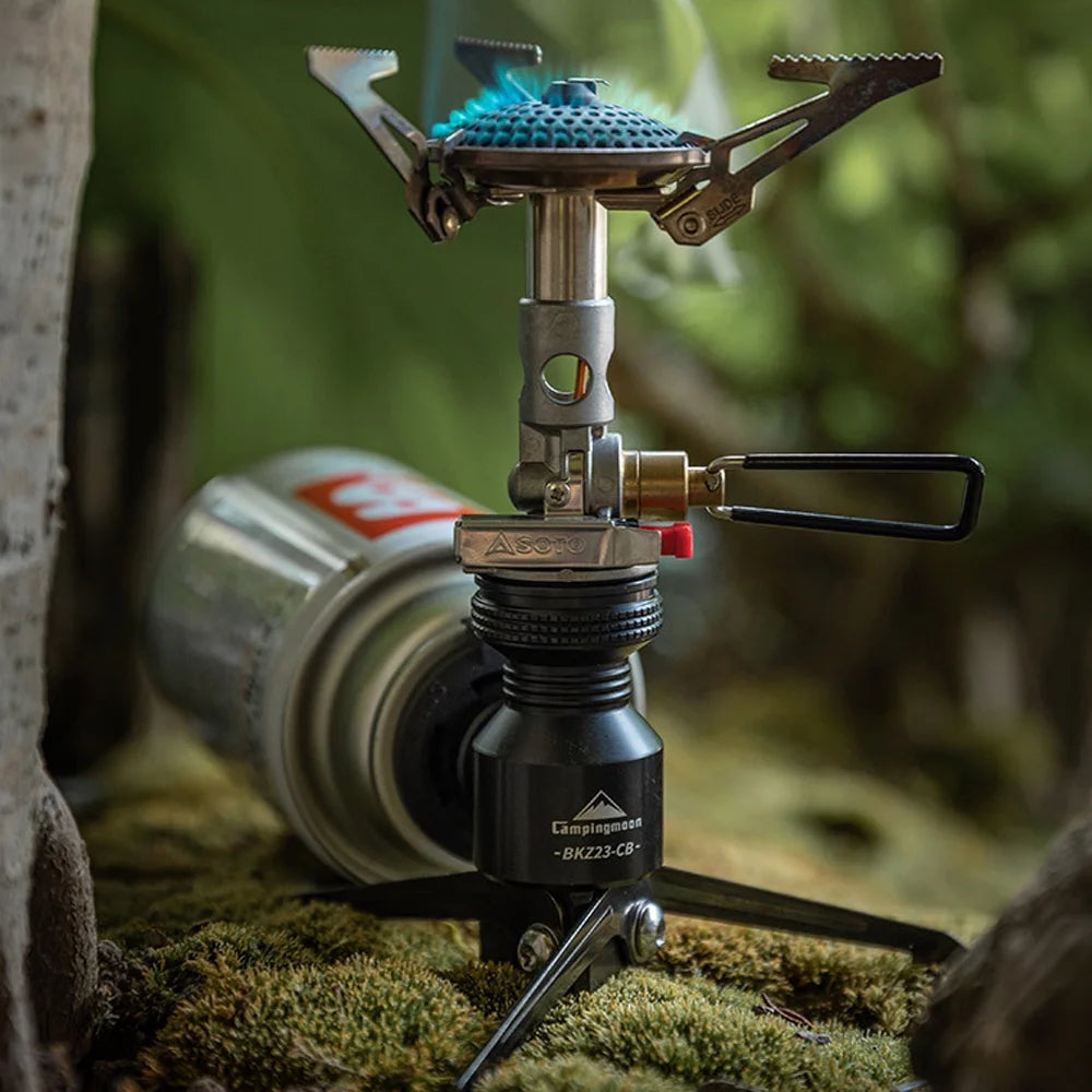 Folding Aluminum Alloy Gas Stove Adapter Tripod G57365