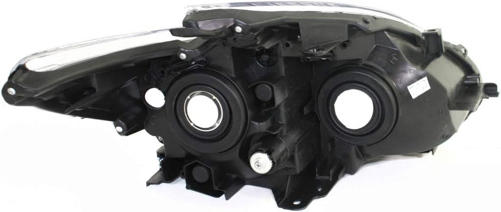 Driver Side Halogen Headlight Lens and Housing J936