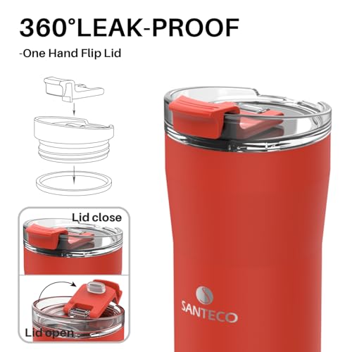 17 oz Stainless Steel Insulated Tumblers Set of Two B800