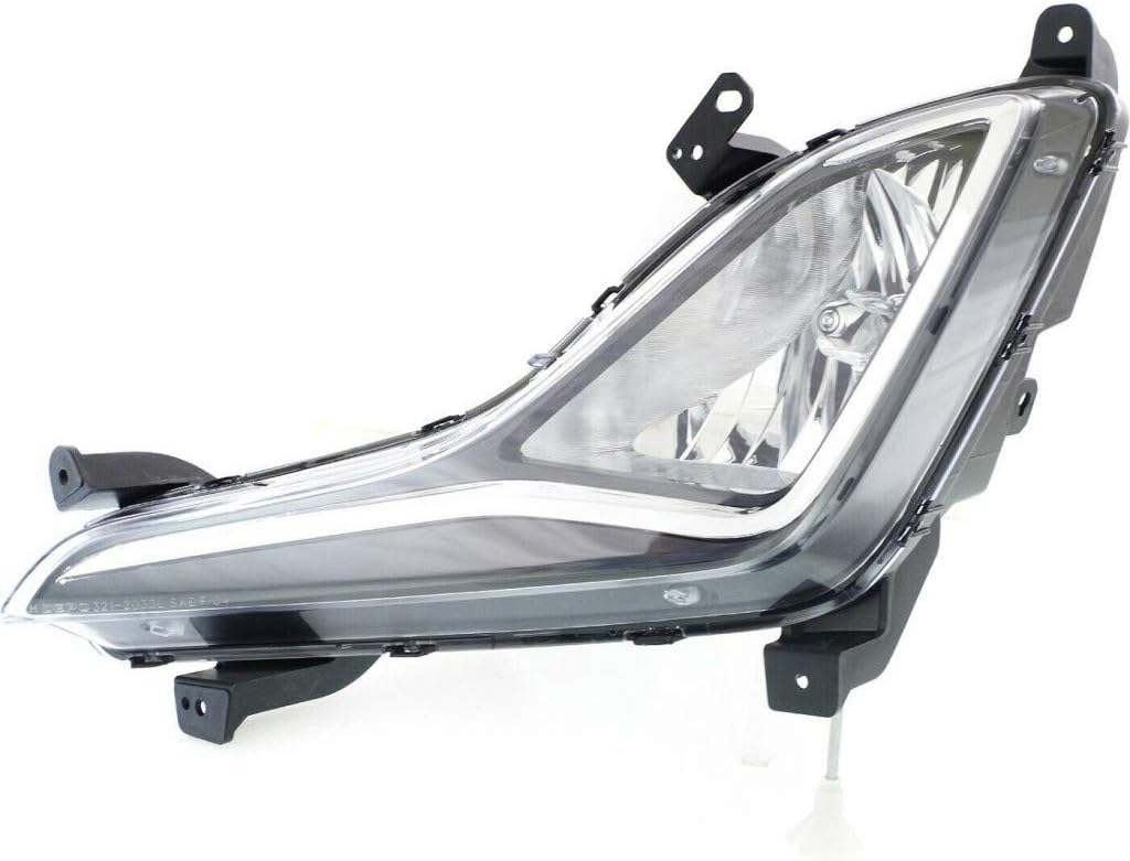 Fog Light Assembly for Hyundai Elantra 2014 2015 2016 Pair H8463