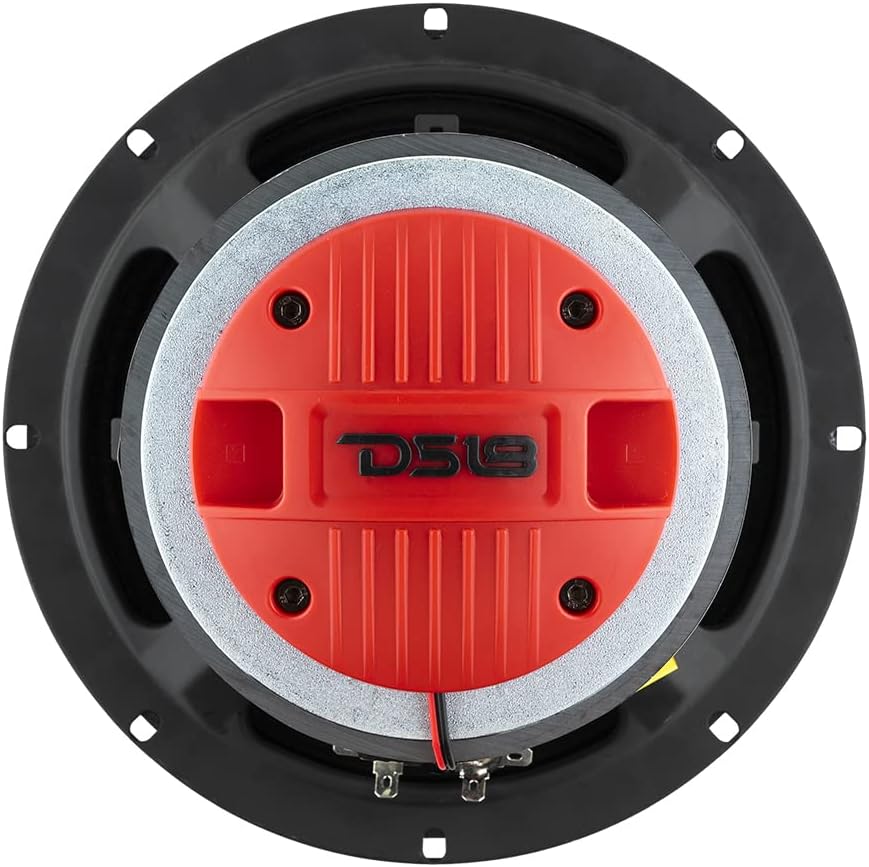 8 Inches Shallow Hybrid Mid-Range Car Audio Loudspeaker, 400W Max, 200W RMS, 4 Ohms, Pack of 2 N38998