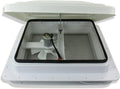 12 Volt RV Roof Vent Fan with White Lid Y286