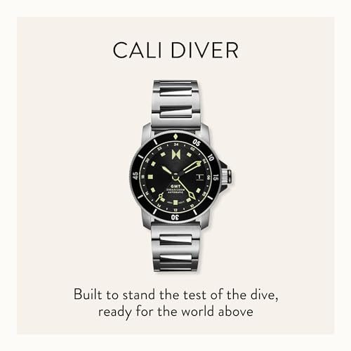 Cali Diver Automatic Watch Water Resistant 10 ATM 100 Meters F482