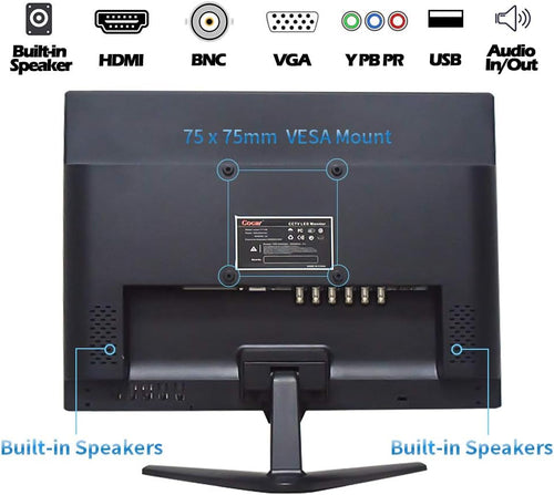 18.5 CCTV Monitor TFT LCD Display 1336x768 S35591