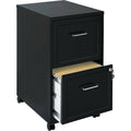 2 Drawer Vertical File Cabinet, Black, Letter C834