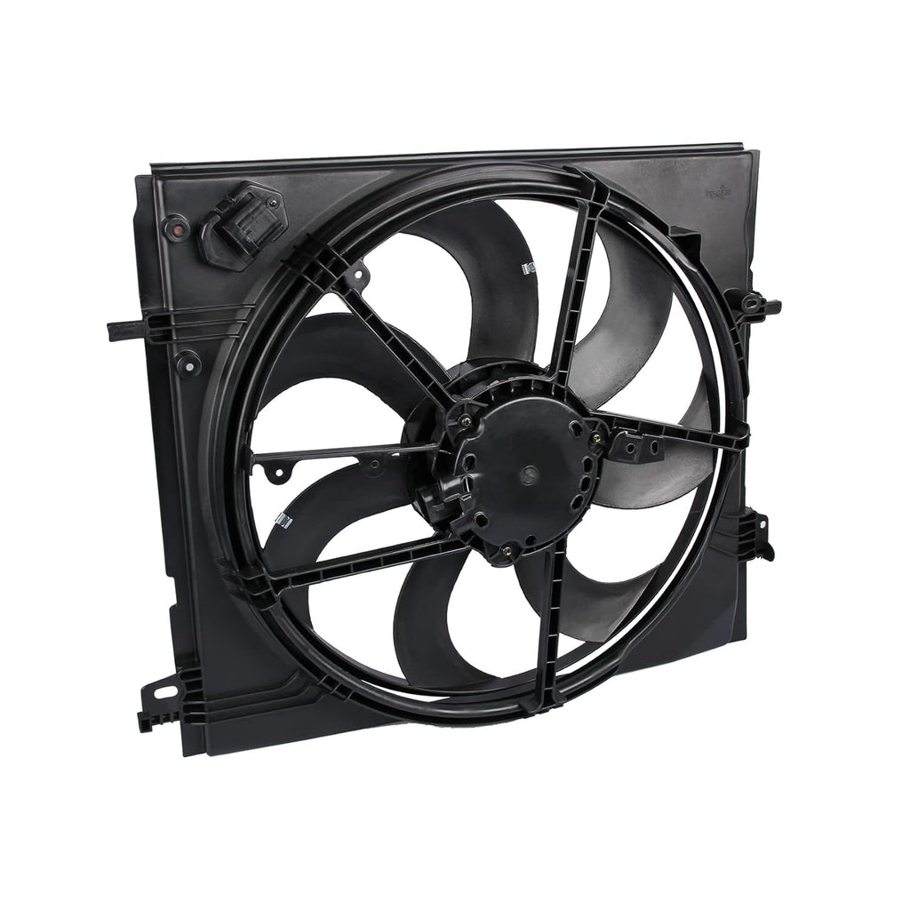 Radiator Cooling Fan Assembly for 2017 2018 2019 Nissan Rogue Sport 2.0L M77606