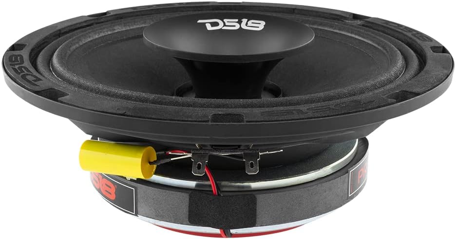 8 Inches Shallow Hybrid Mid-Range Car Audio Loudspeaker, 400W Max, 200W RMS, 4 Ohms, Pack of 2 N38998