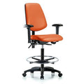 Orange Ergonomic Drafting Chair V406584