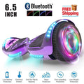 Chrome Purple Self Balancing Hoverboard with LED Light S930