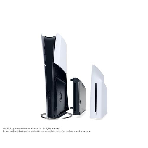 PlayStation 5 Slim 2TB Disc Edition Console with Controller and Controller Charger White Z384