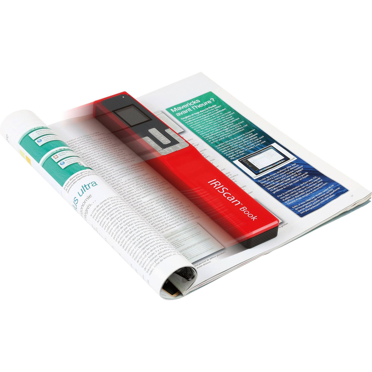 Red Portable Scanner Z764