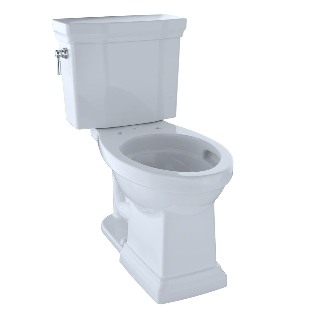 Cotton White Elongated Two-Piece Toilet D594350