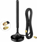 Waterproof 5.8dBi Magnet Base 915MHZ LoRa Gateway Antenna with 10FT Cable Pack of 2 D987972