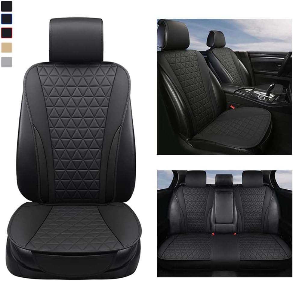 Leather Car Seat Covers Full Set S4098