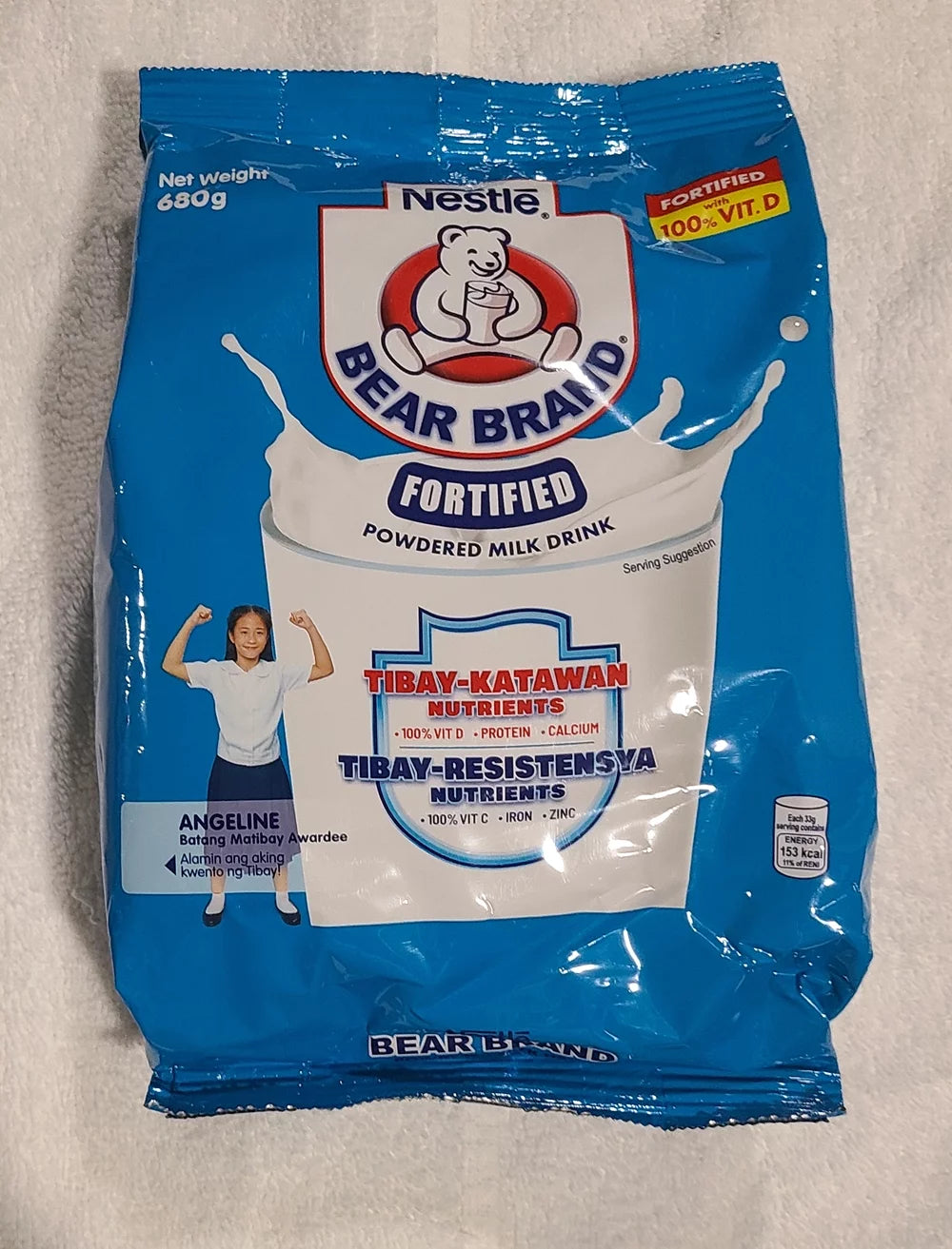 Fortified Powdered Milk Drink with Iron, Zinc & Vitamin C, 680 grams x3 packs R730130