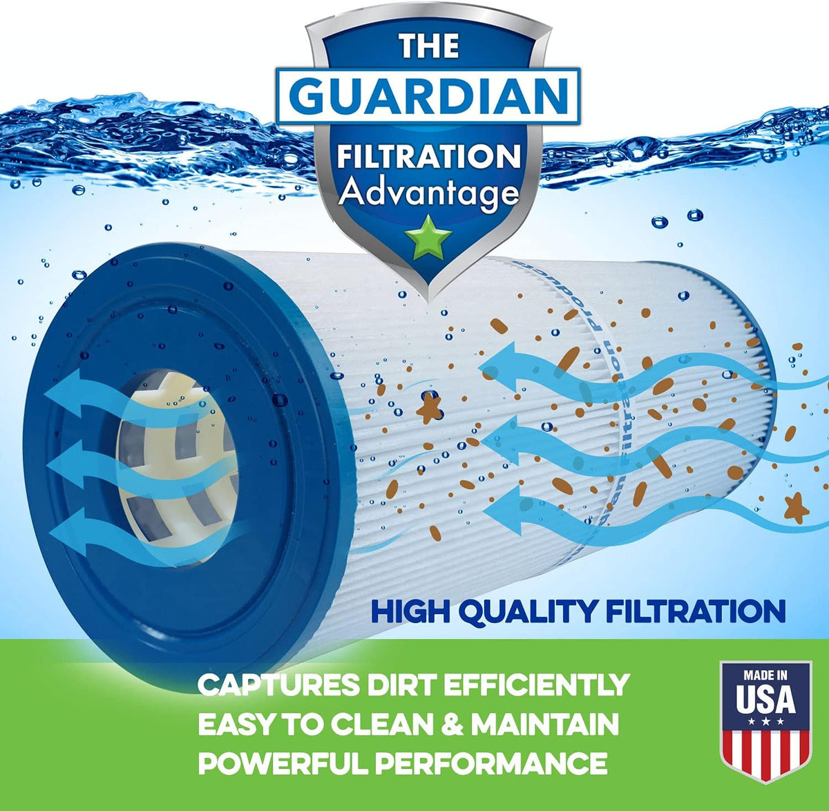 Pool & Spa Filter Cartridge Pack of 2 P591769