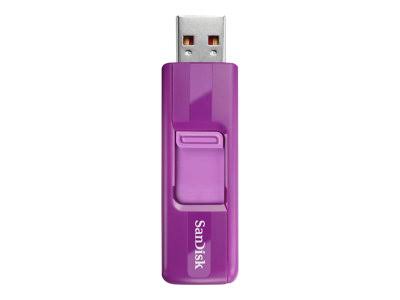 8 GB USB 2.0 Purple USB Flash Drive L529