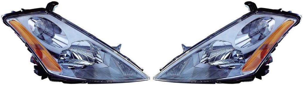 Headlight Assembly Pair for Nissan Murano 2003-2007 Halogen F132