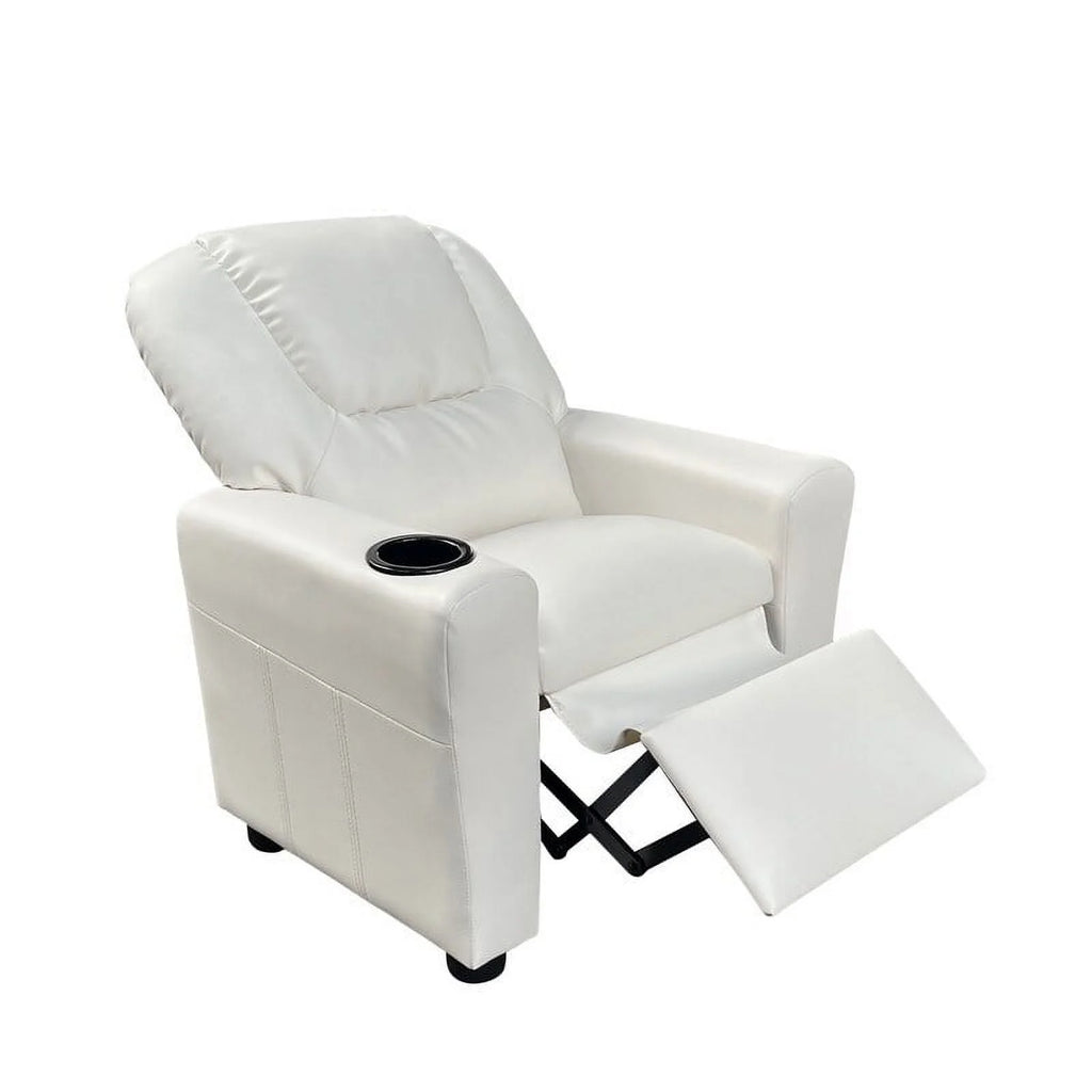 Black PU Leather Kids Recliner Chair R85199