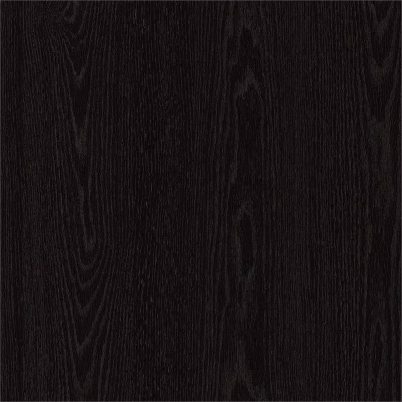 Black Oak Wood Full Storage Platform Bed D604180