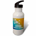 Blue and Orange Sports Water Bottle S9623