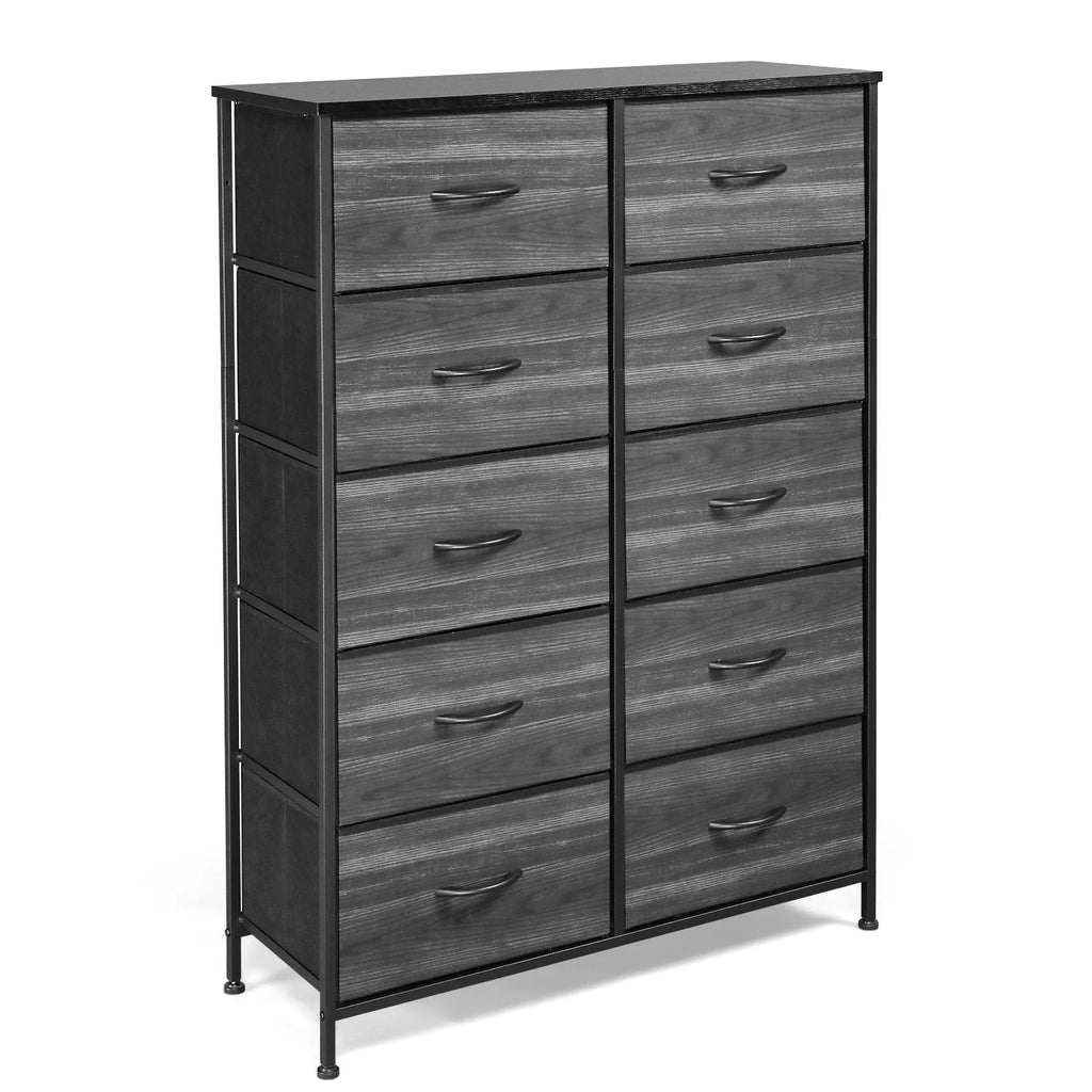Wide 5 Drawer Dresser with Wood Top K503846