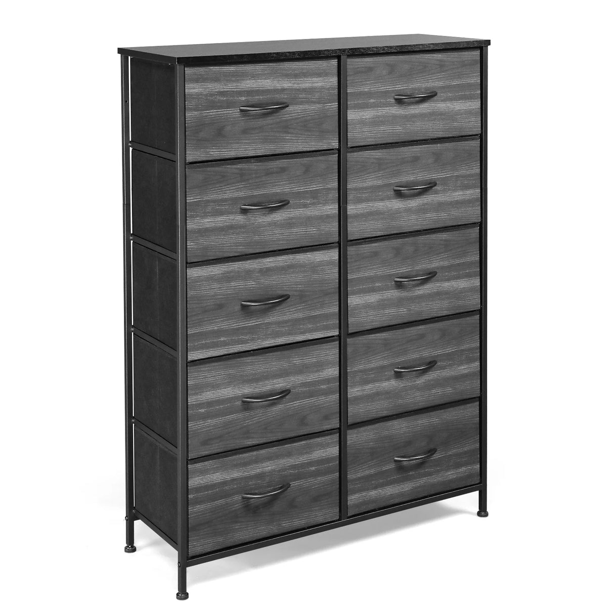 Wide 5 Drawer Dresser with Wood Top K503846