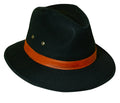 Black Twill Safari Hat Q141