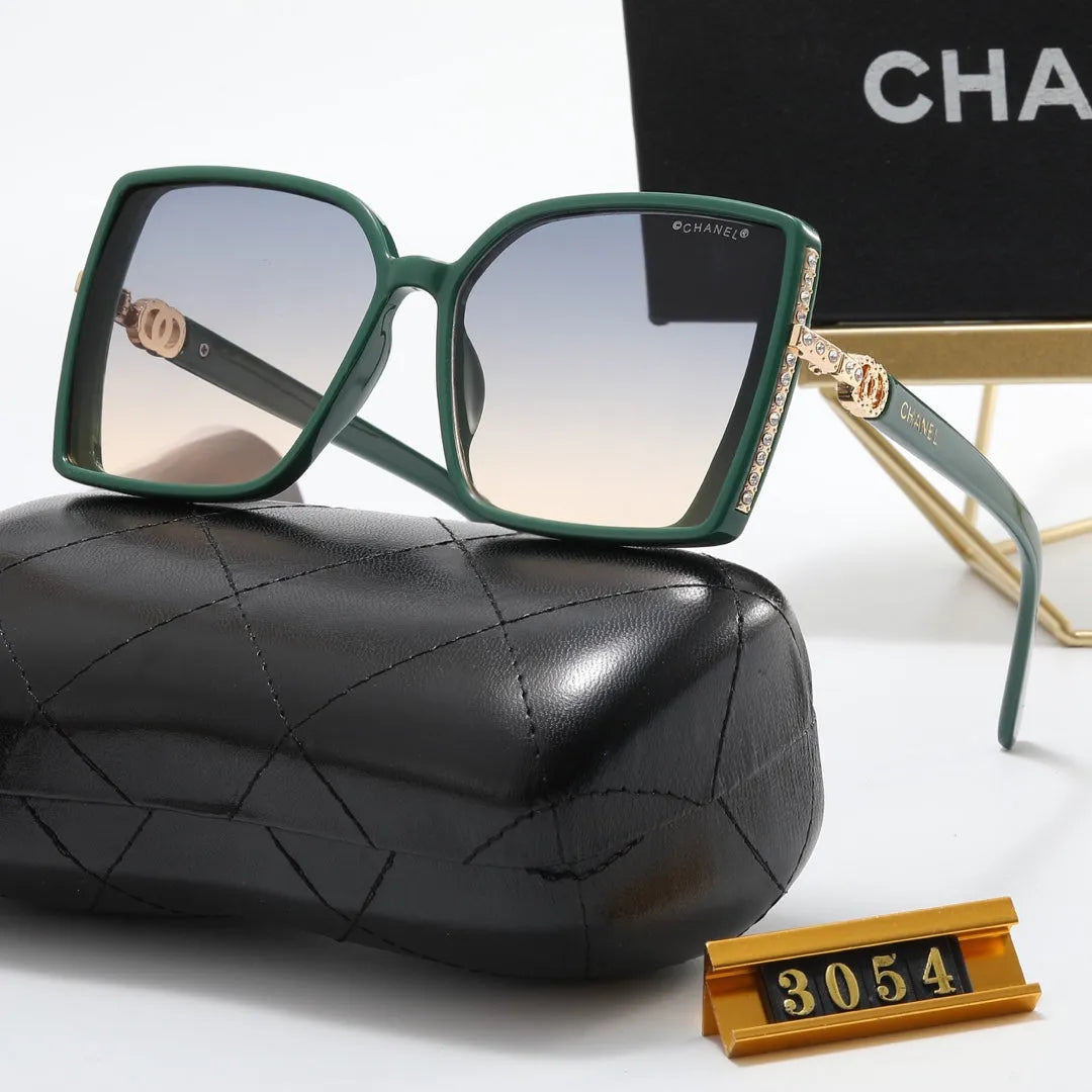 Rhinestone Polarized Sunglasses K388