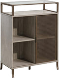 Storage Cabinet, Champagne Oak Finish W531