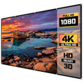 White Indoor/Outdoor Folding Projector Screen E875208