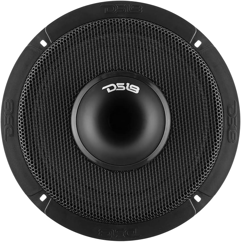 8 Inches Shallow Hybrid Mid-Range Car Audio Loudspeaker, 400W Max, 200W RMS, 4 Ohms, Pack of 2 N38998