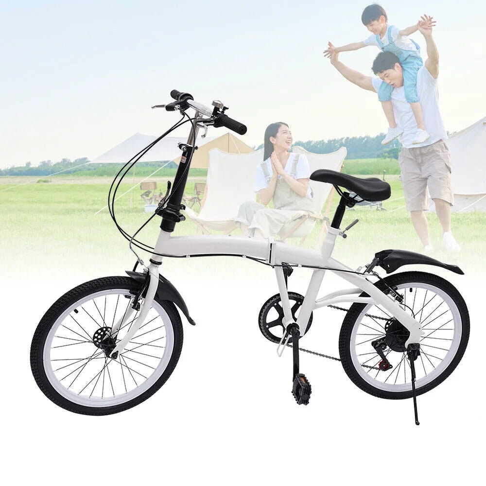 20'' Folding Bicycle 7 Speed Double V Brake D760