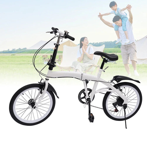 20'' Folding Bicycle 7 Speed Double V Brake D760