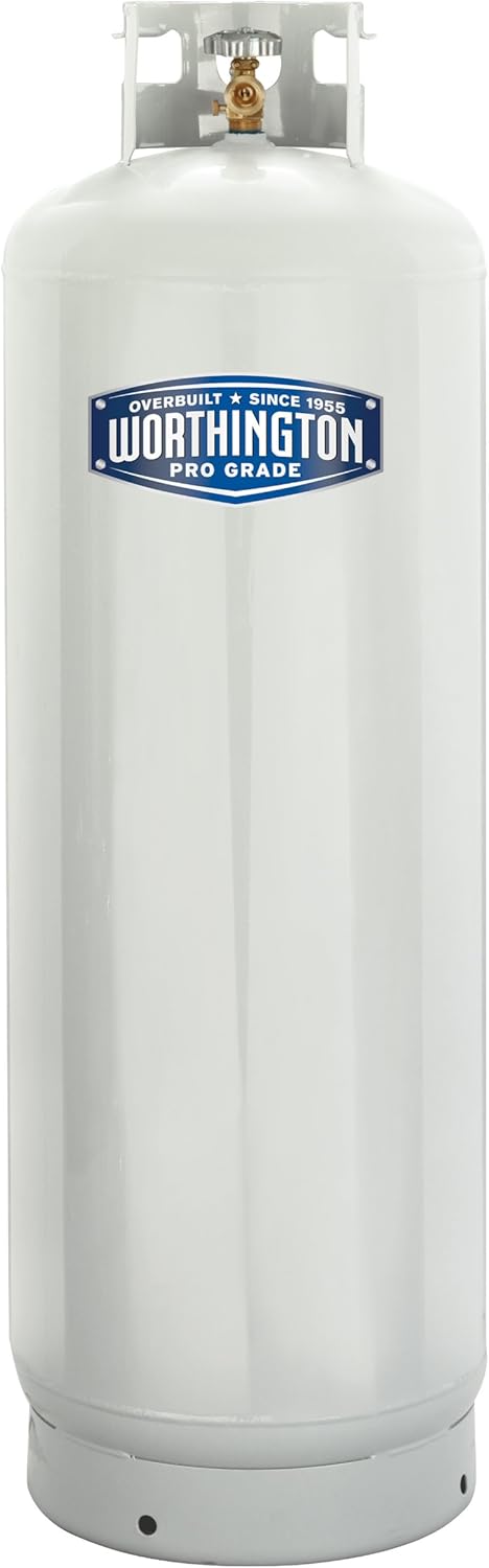 100-Pound Steel Propane Cylinder With Valve And Collar I797600